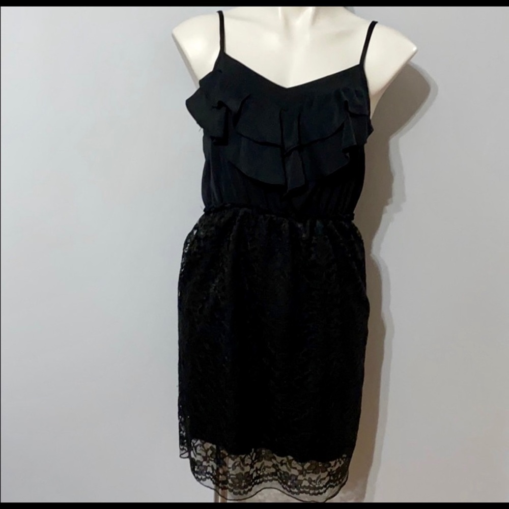Black Lace Dress - Picture 2 of 7